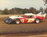 Wayne Shuggart at Columbia County Speedway in 1982 (Lee Gammel Photo)