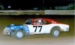 Jimmy Heffner hard on the gas in 1987 (Don Bok Photo)