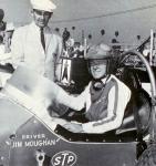 1965 IMCA Sprint Car Champion Jim Moughan at the '66 Winternationals