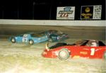 Wild LM action with Ed Meredith #83, Jimmy Dotson and Bob Ackerbloom #1...